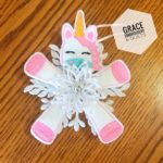 Unicorn Snowflake Ornament