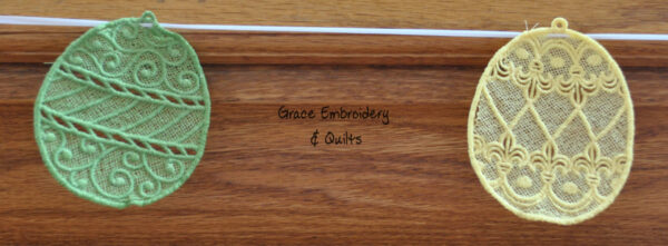 Lace Easter Egg Banner - Image 4