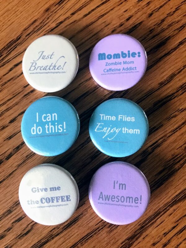 25 1.25-inch Custom Pin-Back Button, Personalized Just for You! - Image 2