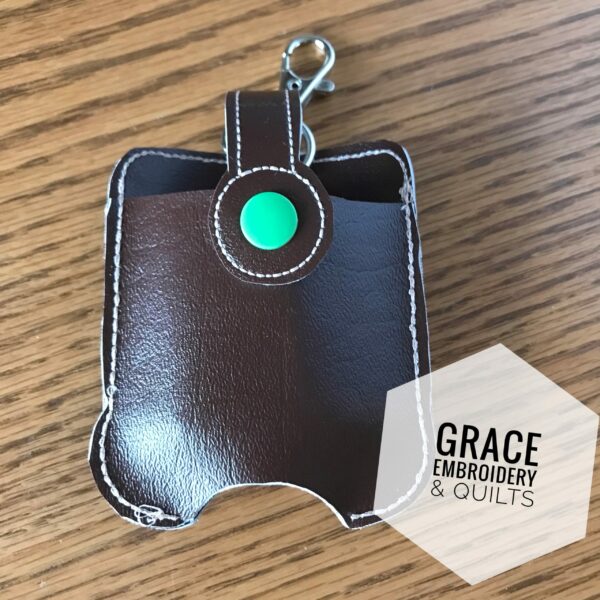 Poop Emoji hand sanitizer case - Image 3