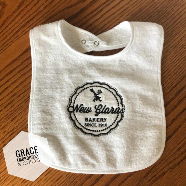 New Glarus Bakery Baby Bib