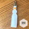 Pumpkin lip balm holder, chapstick holder, keychain, gift for teacher, party favor - Image 3