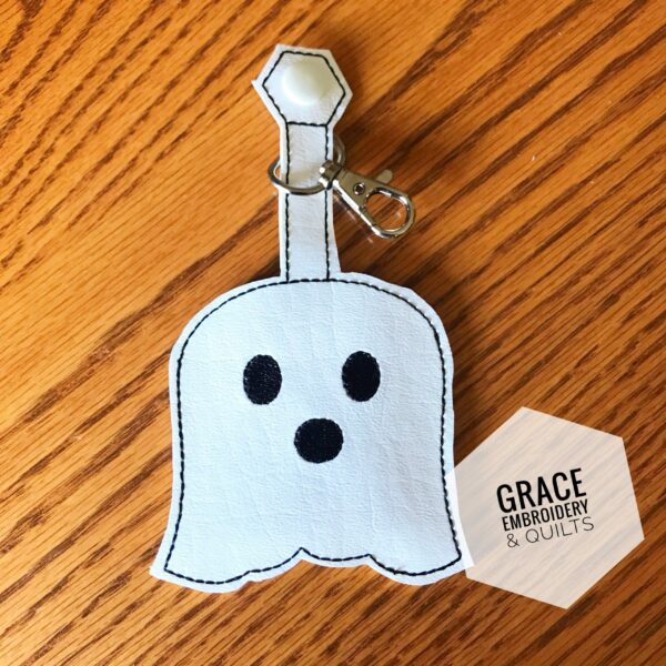 Ghost hand sanitizer case, Halloween - Image 2