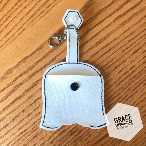 Ghost hand sanitizer case, Halloween - Image 3