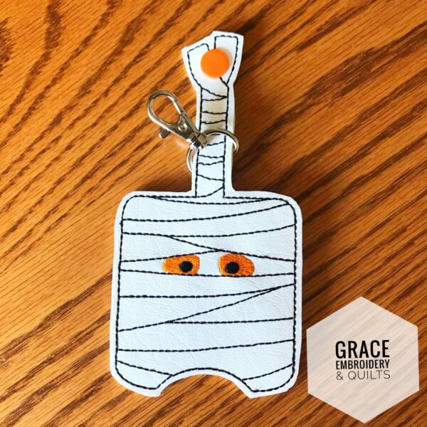 Mummy hand sanitizer case, Halloween - Image 2