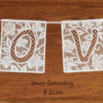 Lace Love/Heart Bunting/Banner/Garland, Perfect Valentine's Day or wedding decoration