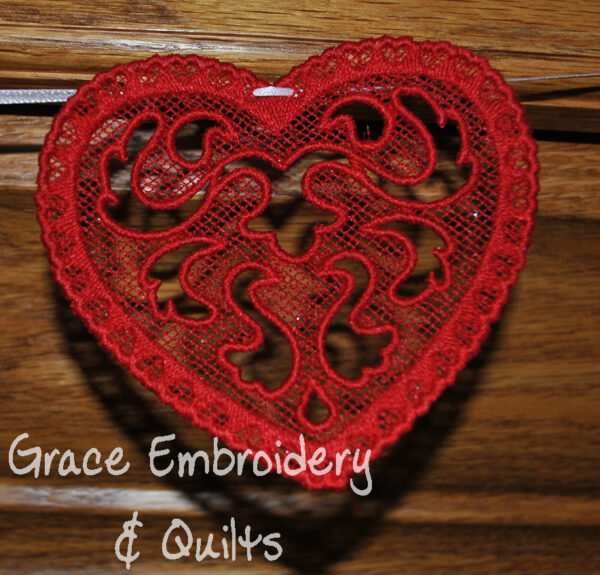 Lace Valentine's Day Banner/Garland - Image 2