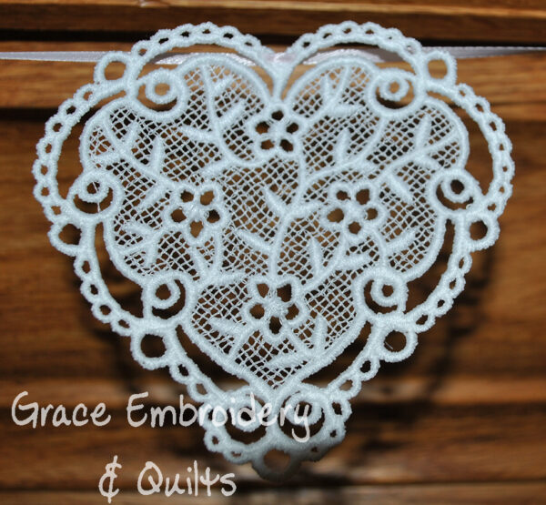 Lace Valentine's Day Banner/Garland - Image 3