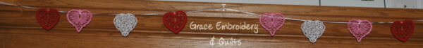Lace Valentine's Day Banner/Garland - Image 5