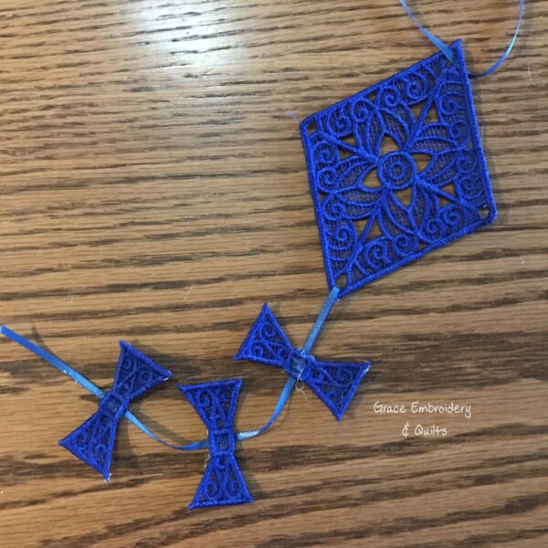 Lace Kite Ornament
