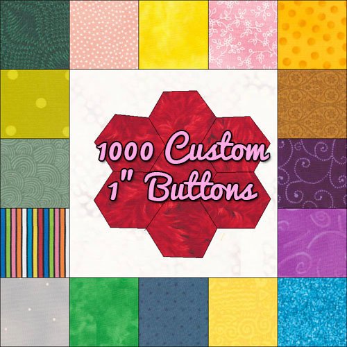 1000 1.25-inch Custom Pin-Back Button, Personalized for you!