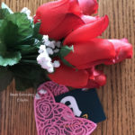 Lace Heart Pocket Ornament, Gift Card Holder, Wedding Favor, Valentine's Day