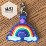 Rainbow Key Fob/Key Chain