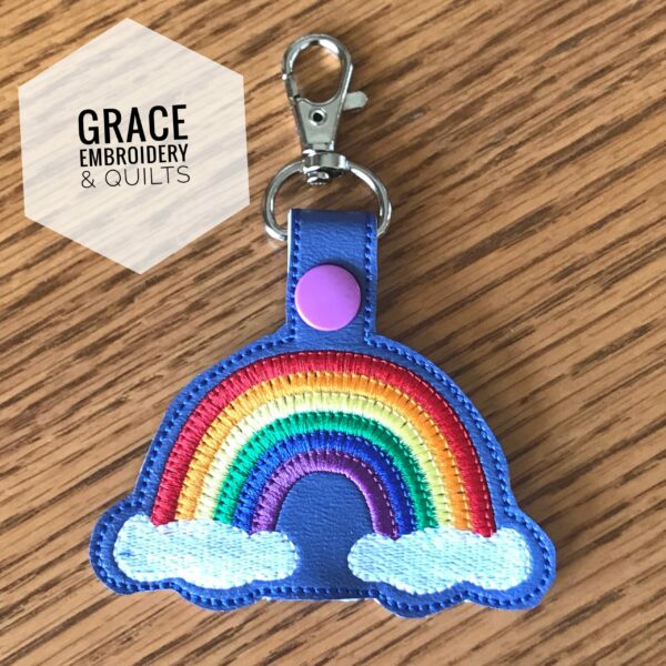 Rainbow Key Fob/Key Chain