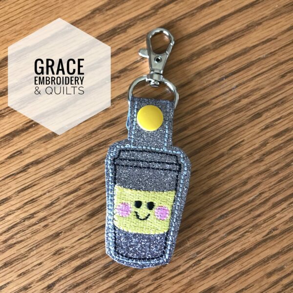 Coffee Cup Key Fob/Key Chain
