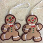 Gingerbread Man Candy Cane/Sucker Holders