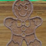 Lace Gingerbread Man Ornament