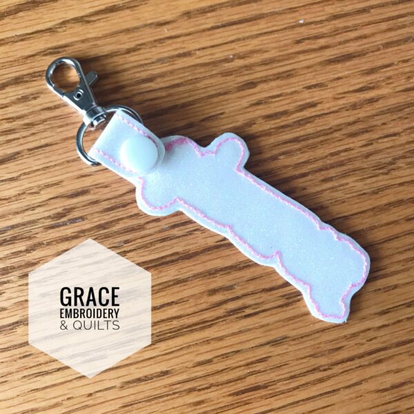 Gymnast Key Fob/Key Chain - Image 2