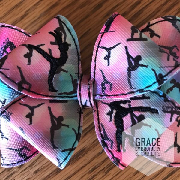 Gymnastics vinyl bow, 6 loop bow - Image 2
