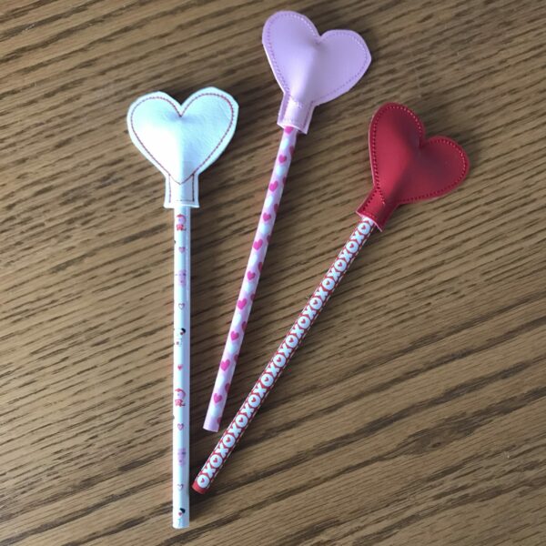 Valentine Heart Pencil Topper