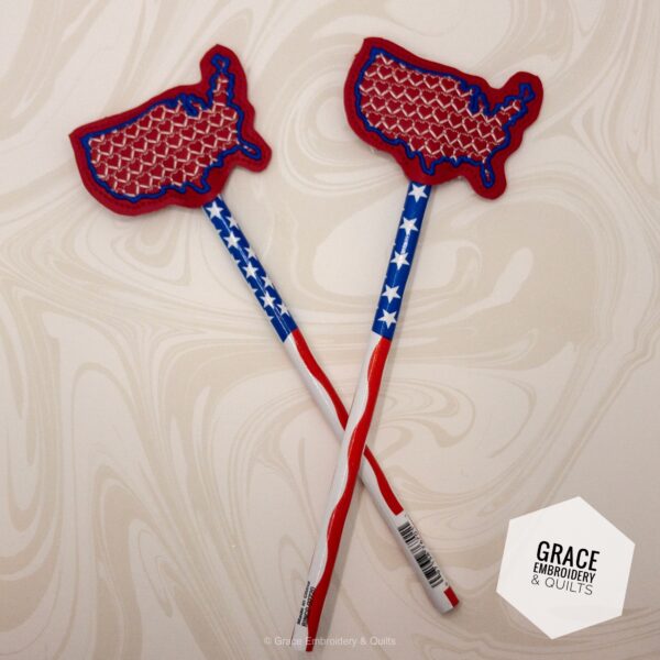 United States Pencil Topper