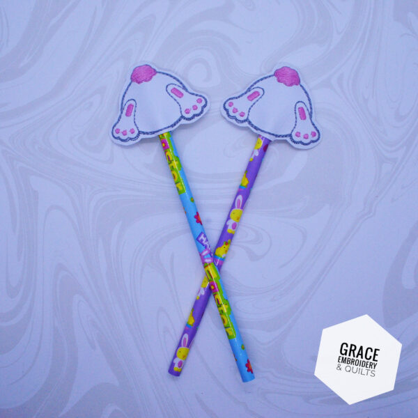 Bunny Butt Pencil Topper