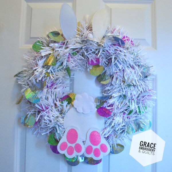 Bunny Butt Wreath - Image 2