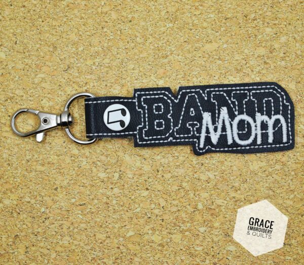 Band Parent/Mom/Dad/Nerd/Fan Key Fob - Image 6