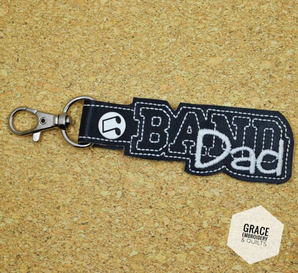 Band Parent/Mom/Dad/Nerd/Fan Key Fob - Image 3