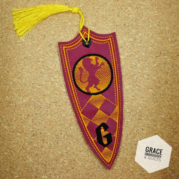 Lion Coat of Arms Crest bookmark