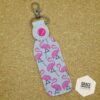 Flamingo lip balm holder, chapstick holder, keychain - Image 3