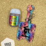 Gymnastics hand sanitizer holder