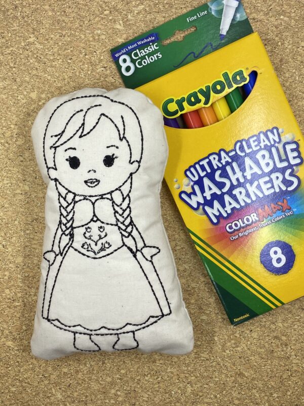Princess Coloring Dolls