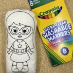 Fictional Heroes Coloring Dolls